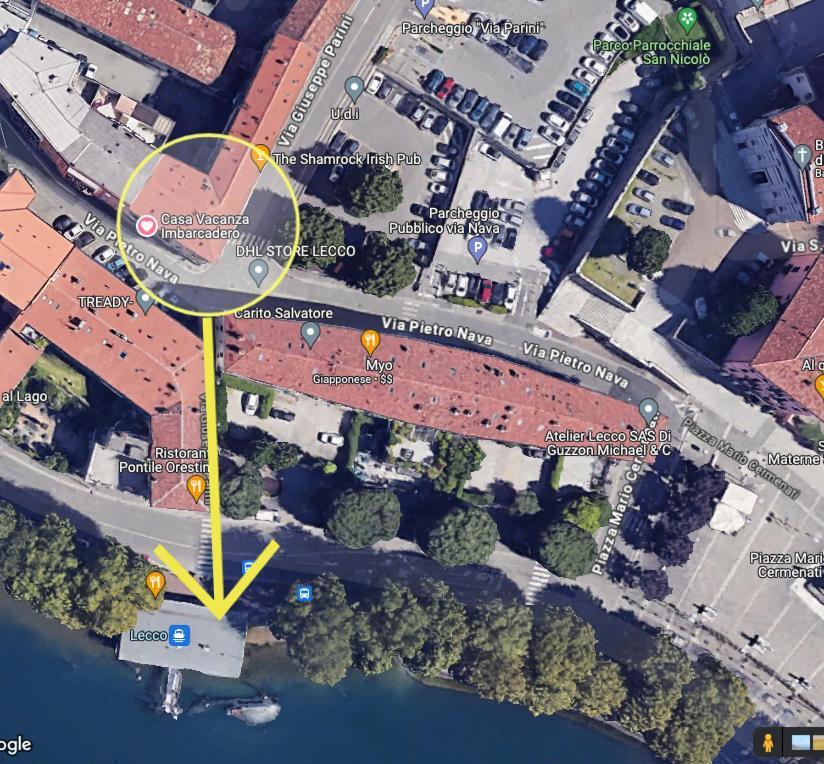 Appartamento Casa Imbarcadero Lecco Esterno foto