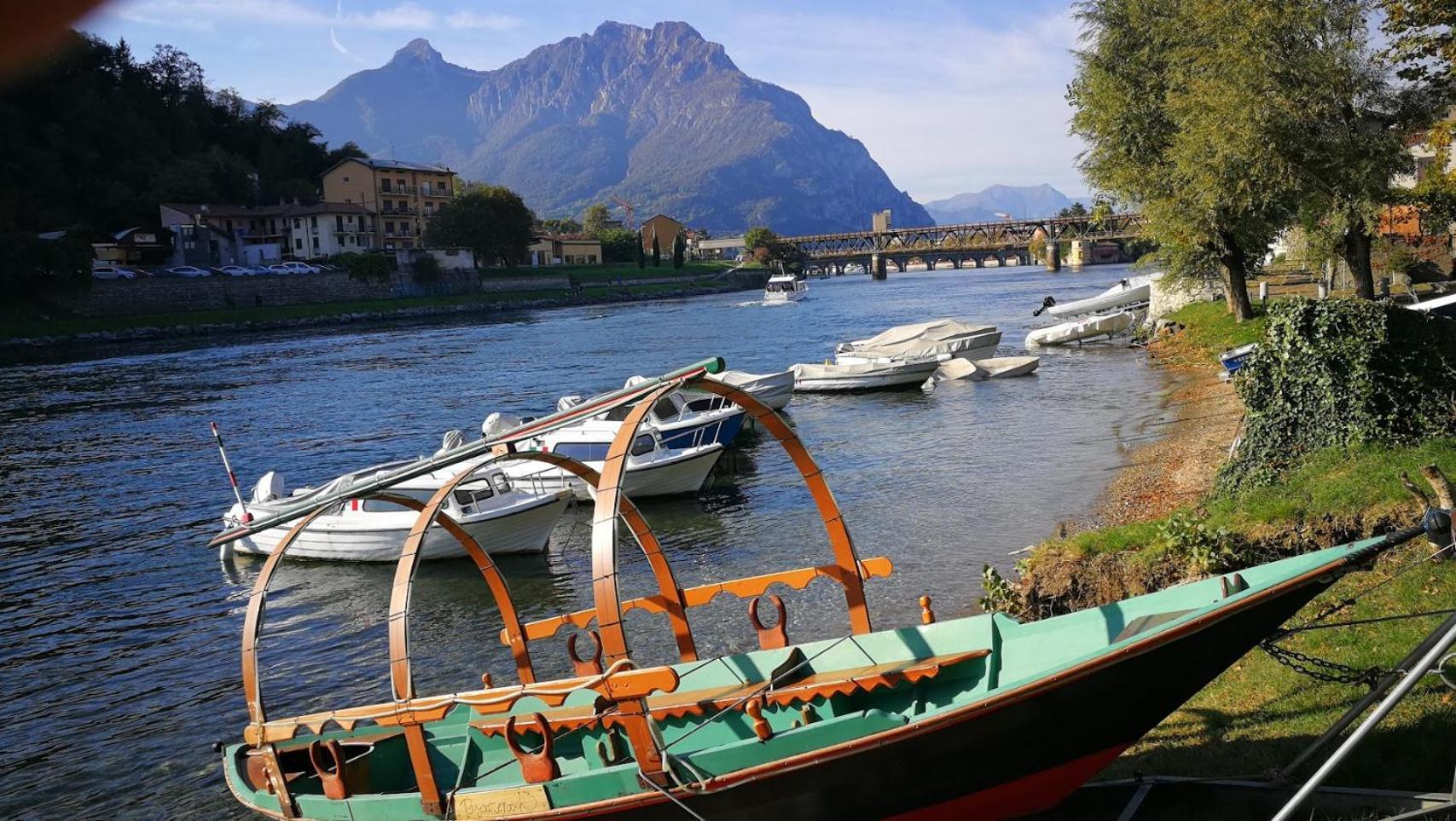 Appartamento Casa Imbarcadero Lecco Esterno foto